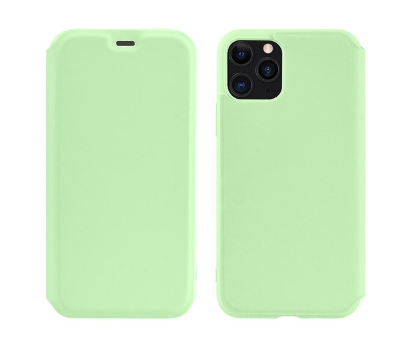 Θήκη Hoco Colorful Series Liquid Silicon για Apple iPhone 11 Pro Πράσινο