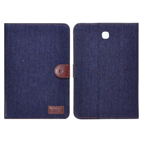 Θήκη Book Ancus Teneo Fabric για Samsung SM-T350 Galaxy Tab A 8.0 Σκούρο Μπλε