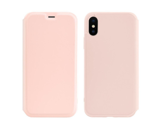 Θήκη Hoco Colorful Series Liquid Silicone για Apple iPhone XS Max Ροζ