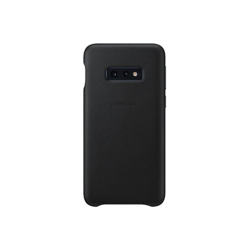 Θήκη Faceplate Samsung Leather Cover EF-VG970LBEGWW για SM-G970F Galaxy S10e Μαύρη