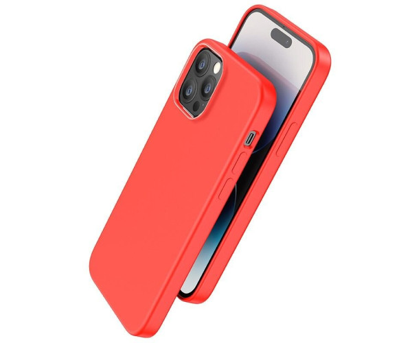 Θήκη Hoco Pure Series για Apple iPhone 14 Pro Max Κόκκινη
