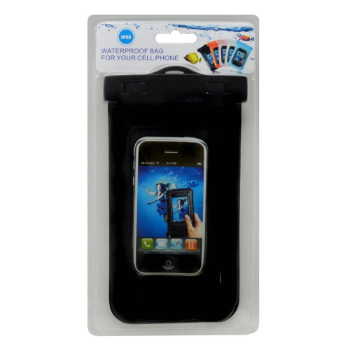 Θήκη Αδιάβροχη Ancus για Apple iPhone 6/Samsung SM-G900F Galaxy S5 και Ηλεκτρονικών Συσκευών Μαύρη 14.5x9.5cm