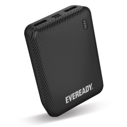 Power Bank Energizer Eveready Mini 10000mAh 2.1A with 2xUSB 2.0 and LED Battery Display Black