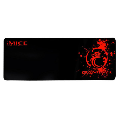 Gaming Mousepad iMICE Roll Red Dragon Non-Slip 770x295mm Black