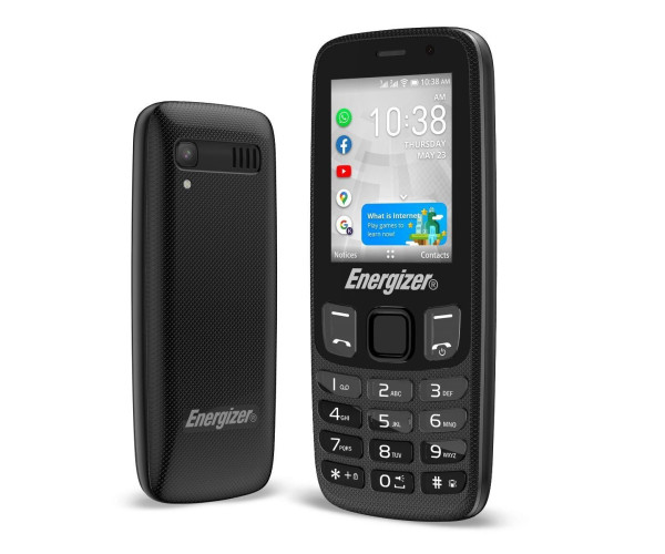 Energizer E242S 512MB/4GB Dual Sim 4G 2.4" KaiOS 1700mAh με Bluetooth 4.0 Μαύρο