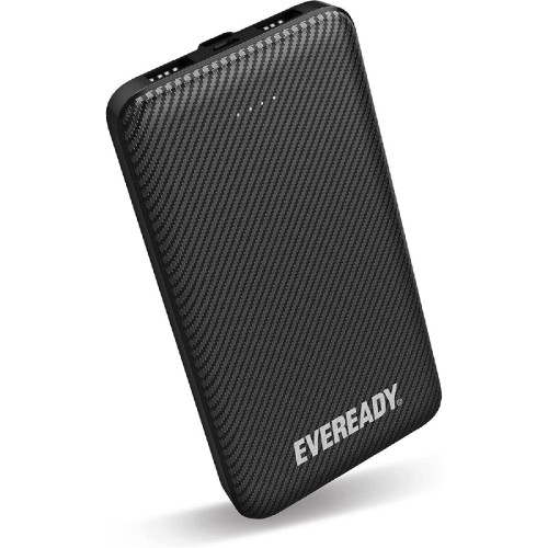 Power Bank Energizer Eveready Slim 10000mAh 2A with 2xUSB 2.0 and LED Battery Display Black
