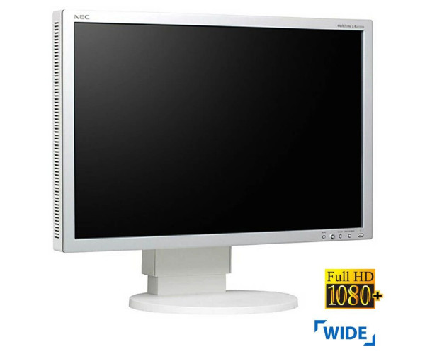 Used (A-) Monitor E241WM TFT/NEC/24"FHD/1920x1200/Wide/White/Grade A-/D-SUB & DVI-D