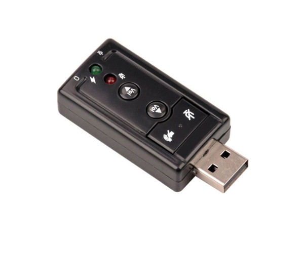 Εξωτερική κάρτα ήχου 7.1 USB to Jack 3.5mm F για PC/MAC/Linux
