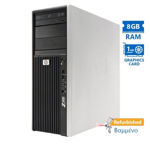 HP Z400 Tower Xeon W3550(4-Cores)/8GB DDR3/500GB/DVD/Nvidia 1GB/7P Grade A+ Workstation Refurbished