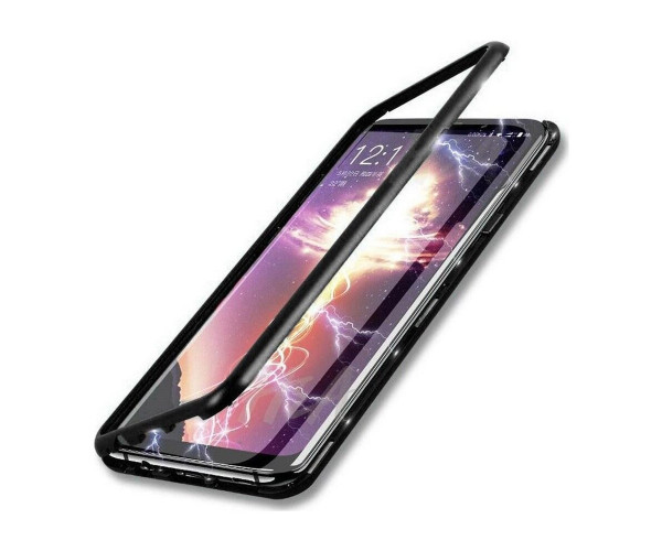 Θήκη Ancus 360 Full Cover Magnetic Metal για Samsung SM-A217F Galaxy A21s Μαύρη