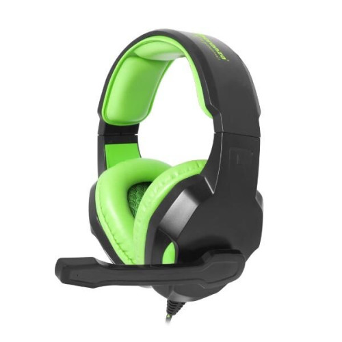 Cobra Ακουστικό με μικρόφωνο gaming Πράσινο EGH350G