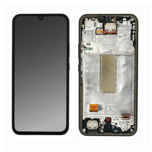 Γνήσια Οθόνη & Μηχανισμός Αφής Samsung SM-A346 Galaxy A34 5G Μαύρο GH82-31200A