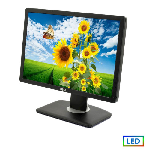 Used Monitor P1913SB LED/Dell/19/1280x1024/Black/D-SUB & DVI-D & USB HUB