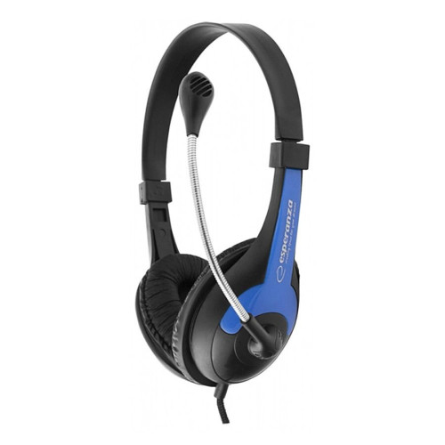 Ακουστικό με μικρόφωνο μπλε EH158B