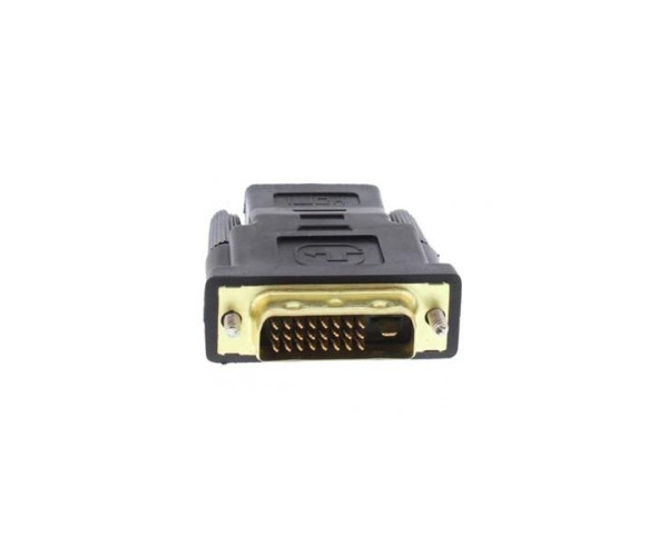 Adaptor HDMI 19pin F σε DVI-D 24+1 M golden Well ADAPT-HDMIF/DVIM-GD-WL