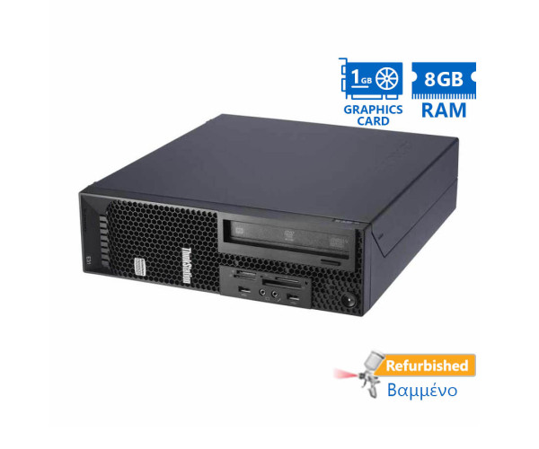 Lenovo Thinkstation E31 SFF i3-2120/8GB DDR3/500GB/DVD/Nvidia 1GB/7P Grade A+ Workstation Referbishe