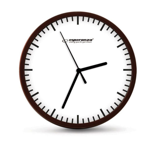 Ρολόι Τοίχου BUDAPEST WHITE EHC010W