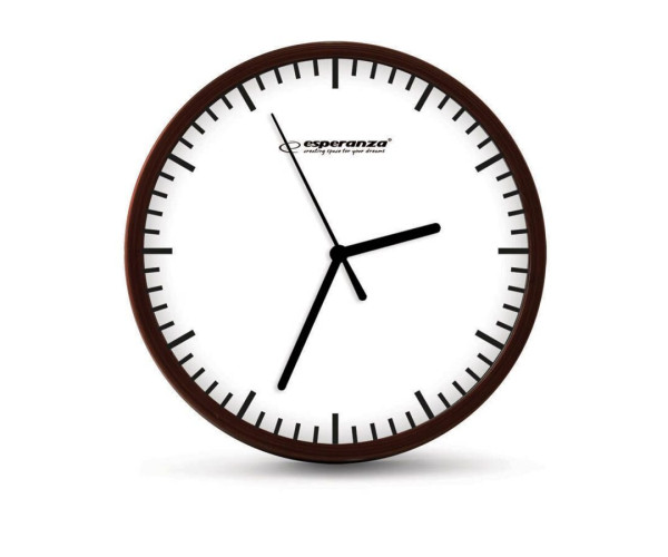 Ρολόι Τοίχου BUDAPEST WHITE EHC010W