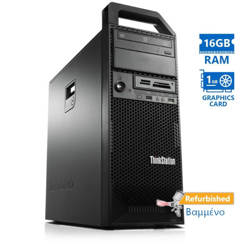 Lenovo ThinkStation S30 Tower Xeon E5-2603(4-Cores)/16GB DDR3/1TB/Nvidia 1GB/DVD-RW/7P Grade A+ Work