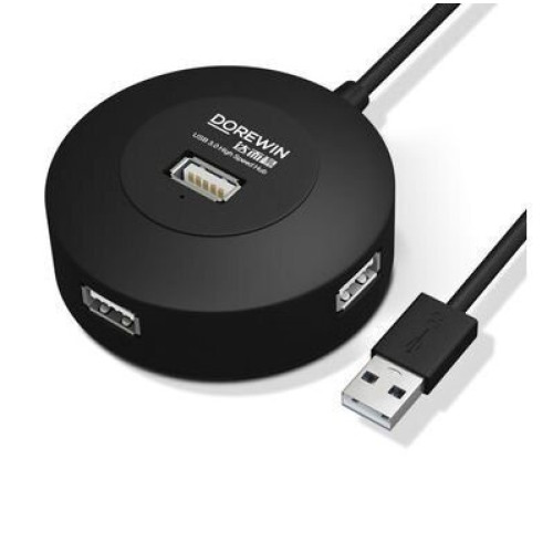 Dorewin 4-port usb 3.0 hub with 0.50m cable