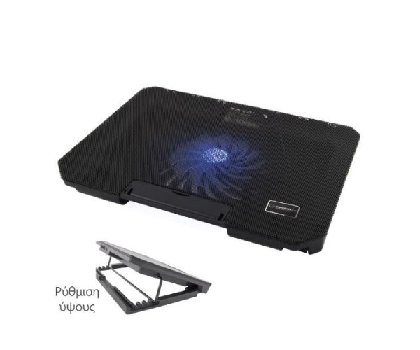 Esperanza Cooling Pad For laptop έως 15.6 μαύρο  EA141