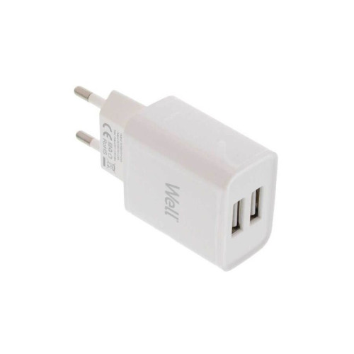 Universal 2xUSB FastTravel Wall Charger 5VDC/2.4A ...