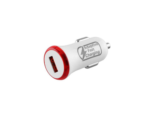 Universal USB 3.0 Fast Car Charger QC 3.0 5V/3.5A Λευκό LCU02 Lime