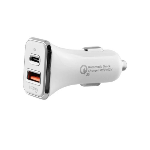 Universal DUAL USB 3.0/Type C Fast Car Charger QC ...