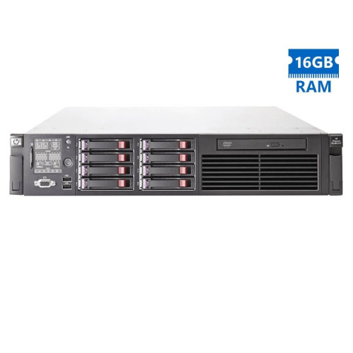 Refurbished Server HP DL380 G7 R2U X5650/16GB DDR3/No HDD/8xSFF/2xPSU/DVD/P410i-512MB