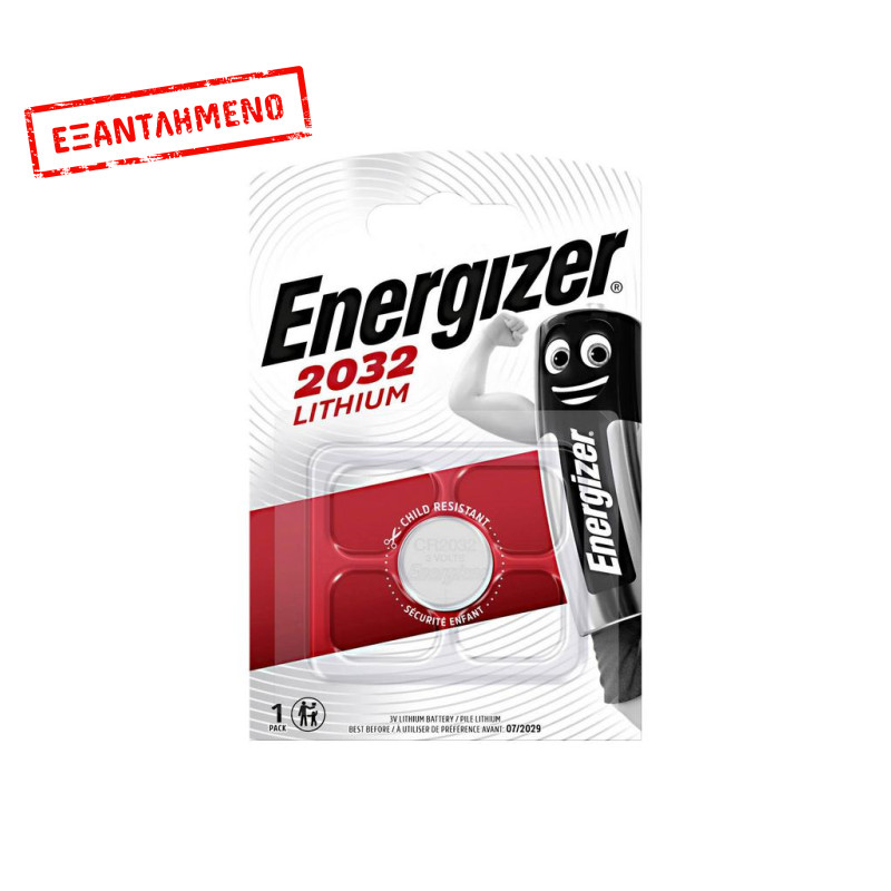 Buttoncell Lithium Energizer CR2032 Τεμ. 1