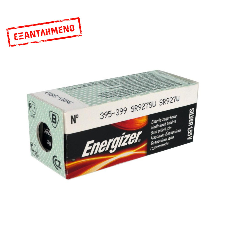 Buttoncell Energizer 395-399 SR927SW Τεμ. 1