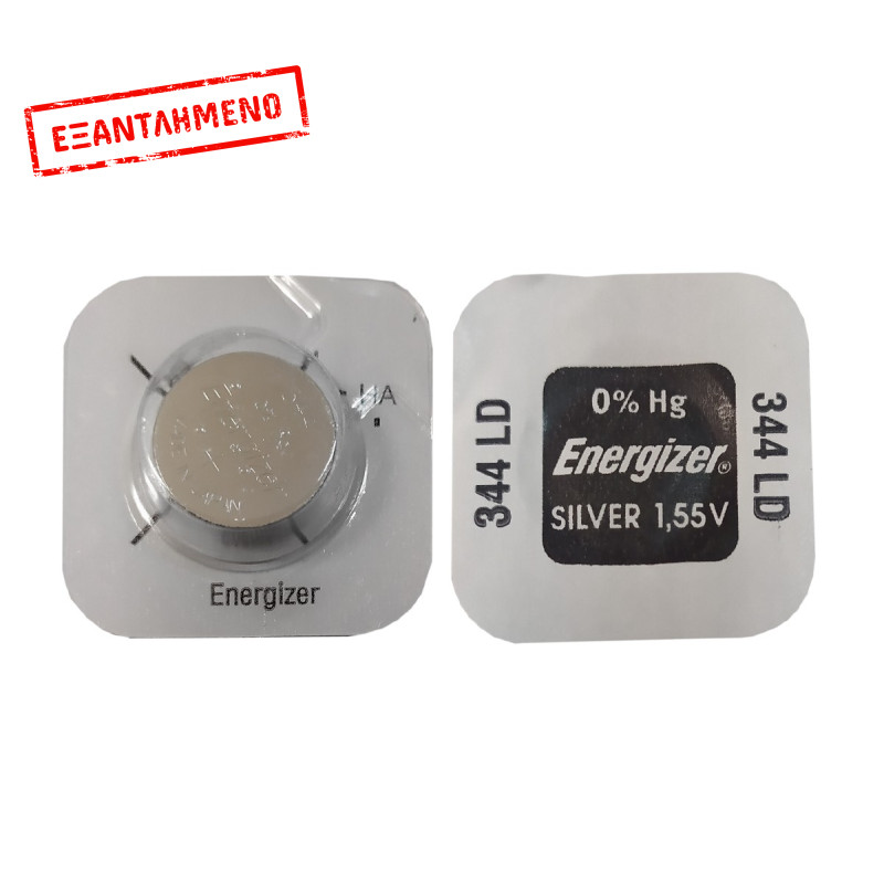 Buttoncell Energizer 344-350 SR1136SW SR1136W Τεμ. 1