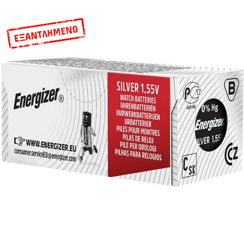 Buttoncell Energizer 319 SR527SW SR64 Τεμ. 1