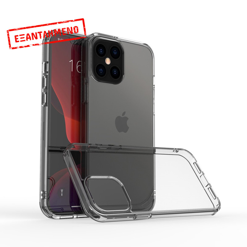 Θήκη TPU Ancus για Apple iPhone 12 / iPhone 12 Pro Διάφανη