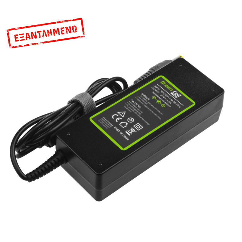 Τροφοδοτικό Laptop Green Cell PRO AD17AP Συμβατό με Lenovo ThinkPad 20V 3.25A 65W Κονέκτορας 7.7-5.5mm Καλώδιο 1.2m