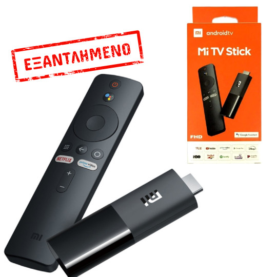 Xiaomi Mi TV Stick MDZ-24-AA  με Google Assistant και Chromecast built-in 1GB/8GB WiFi Αndroid 9.0