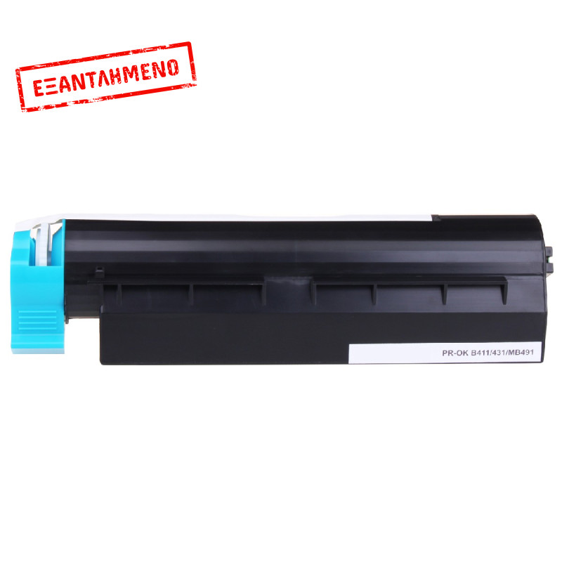 Toner OKI Συμβατό B411/431 44574702 Σελίδες:4000 Μαύρο για 411, 411DN, 431, 431DN, 491DN, MFP 461, MFP 471W