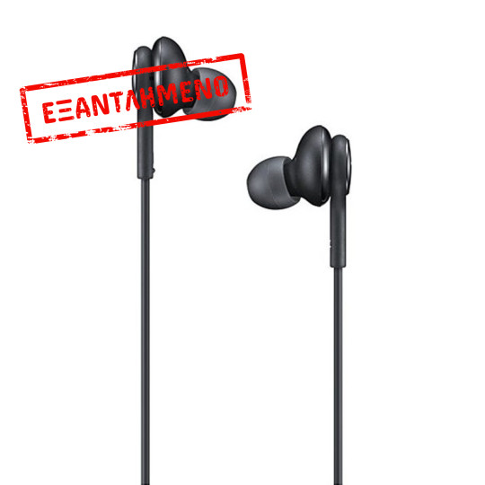 Hands Free Stereo Samsung Earphones EO-IC100BB USB-C Μαύρο με Μικρόφωνο και Πλήκτρο Λειτουργίας 1,2μ