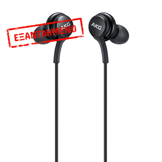 Hands Free Stereo Samsung Earphones EO-IC100BB USB-C Μαύρο με Μικρόφωνο και Πλήκτρο Λειτουργίας 1,2μ