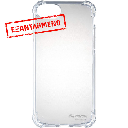 Θήκη Shockproof Hardcase Ultra Thin με Πιστοποίηση Drop Test 1,2m Energizer για Apple iPhone 7 / 8 / SE (2020) Διάφανη