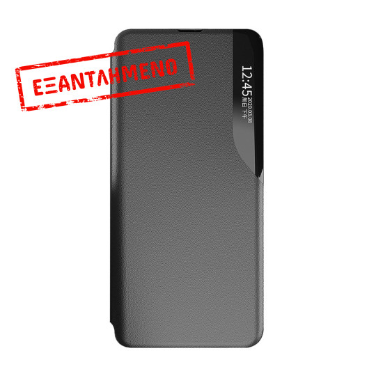 Θήκη Book Ancus Smart Flip για Xiaomi Note 11 4G Note 11s TPU Μαύρο