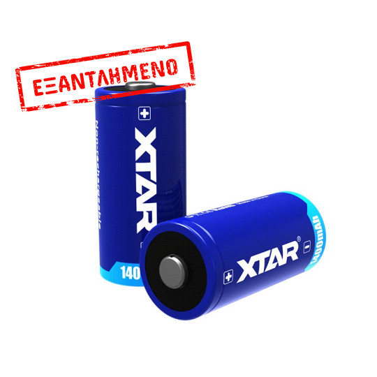 Μπαταρία Lithium Xtar CR123A 1400mAh 3V Τεμ. 1