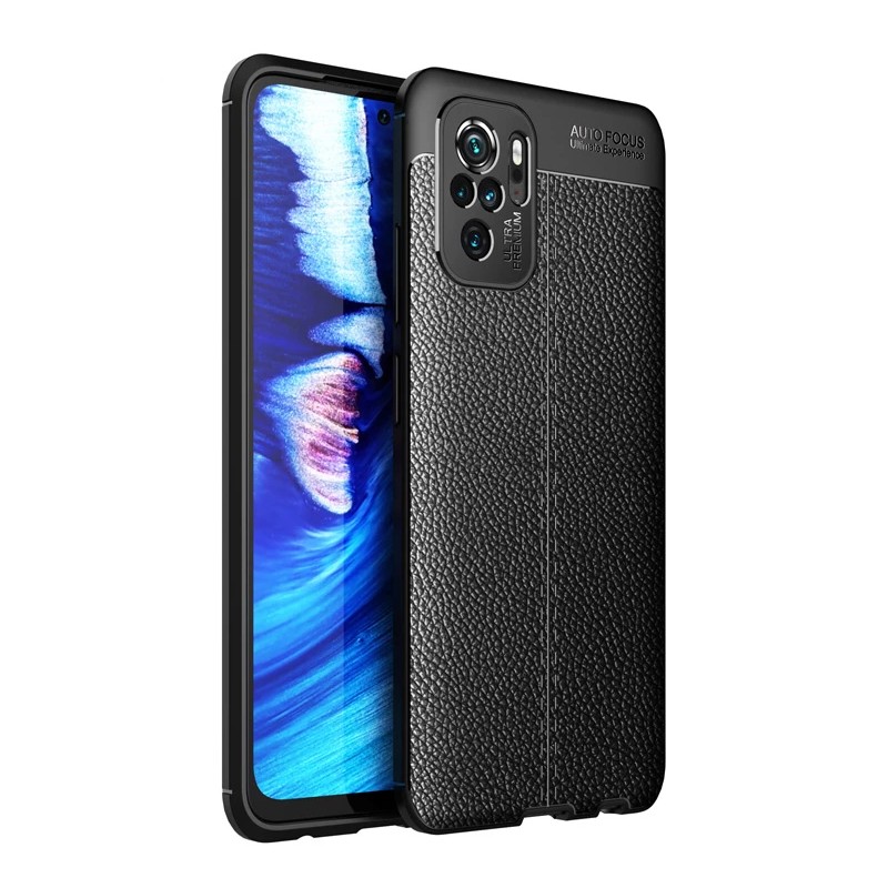 Θήκη Ancus AutoFocus Shock Proof για Xiaomi Redmi Note 10 / Redmi Note 10S Μαύρο