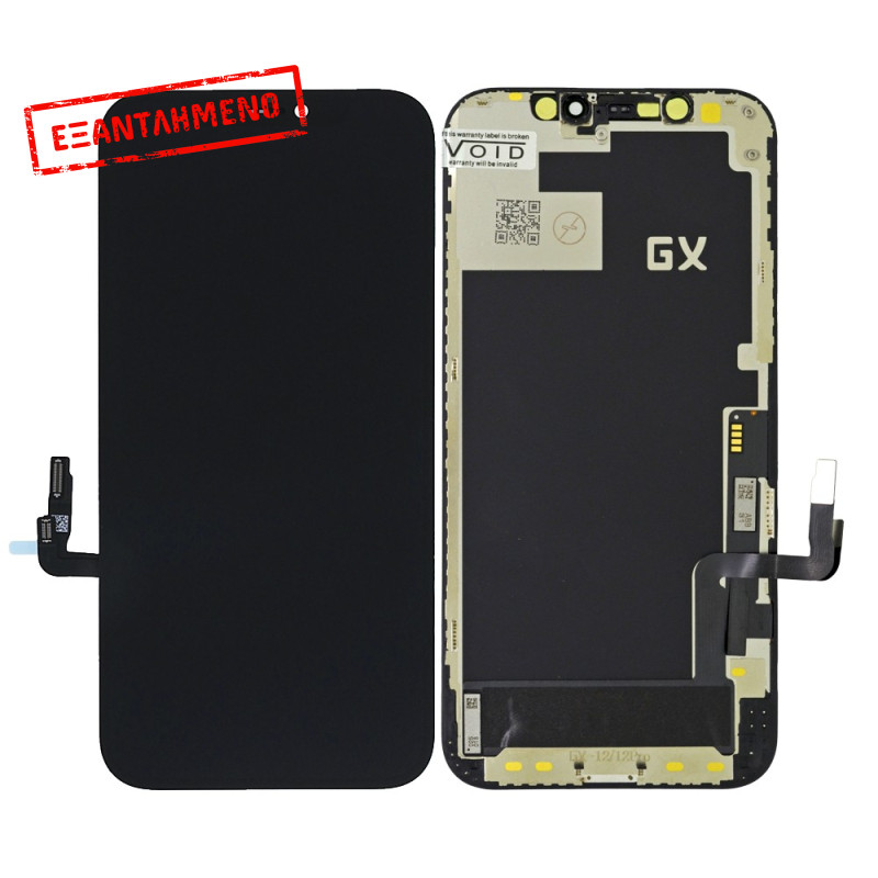 Οθόνη & Μηχανισμός Αφής για Apple iPhone 12 / 12 Pro OLED GX Μαύρη