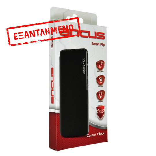 Θήκη Book Ancus Smart Flip για Samsung SM-G988 Galaxy S20 Ultra TPU Μαύρο