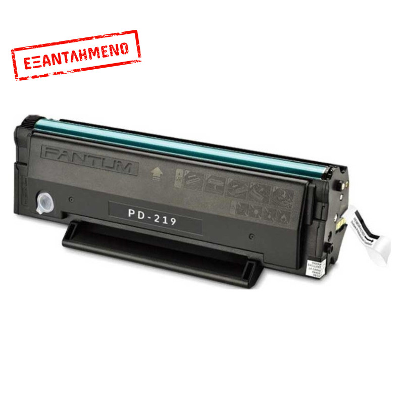 Toner Pantum Συμβατό PD-219 Σελίδες:1600 Black για Pantum P2509, P2509W, M6509, M6509NW, M6559N, M6559NW, M6559, M6609N, M6609NW