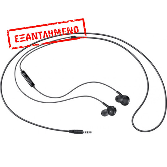 Hands Free Stereo Samsung EO-IA500BBEGWW 3.5mm με Μικρόφωνο και Πλήκτρο Λειτουργίας Μαύρο