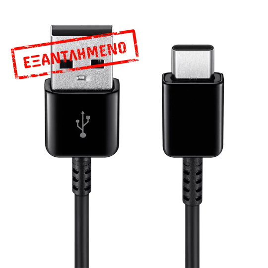 Καλώδιο σύνδεσης Samsung EP-DG930IBEGWW USB σε USB-C Μαύρο Original 1,5m