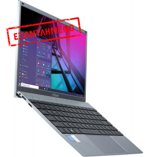 Φορητός Υπολογιστής Maxcom Office mBook 14" Intel Celeron J4125 2.7 GHz Quad  8GB/256GB M.2 SSD Dark Grey Windows 11 Home