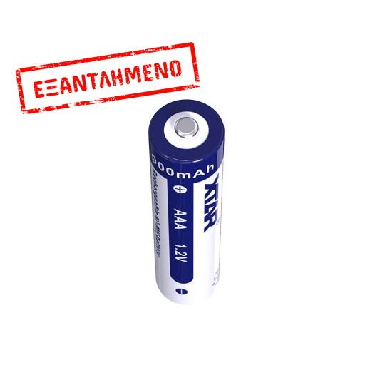 Μπαταρία Επαναφορτιζόμενη Xtar 900mAh Ni-MH 1.2V AAA Τεμ. 1